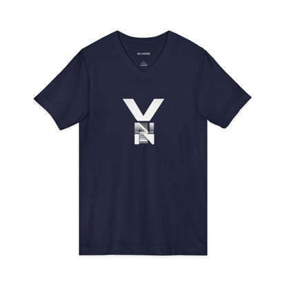 Modern Unisex V-Neck Tee Printify
