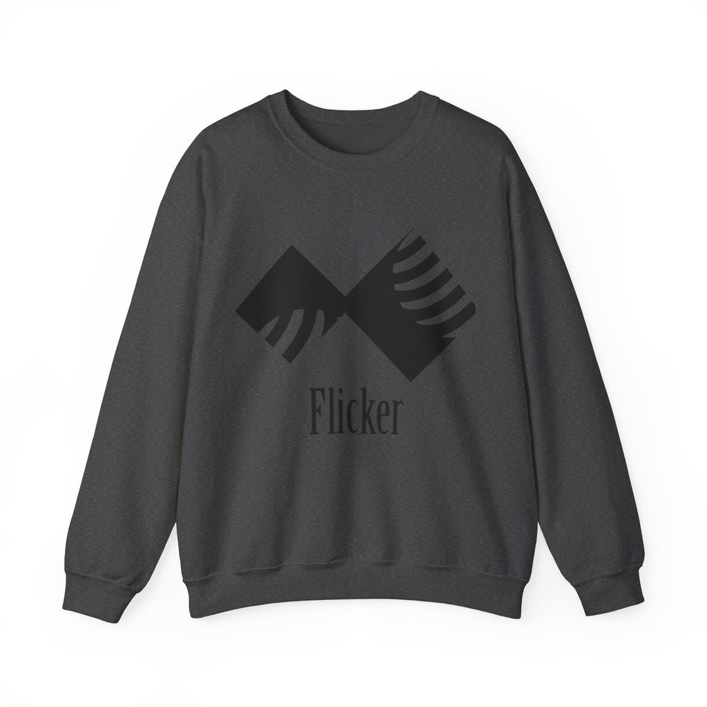 Flicker Unisex Heavy Blend Crewneck Sweatshirt - Cozy and Stylish