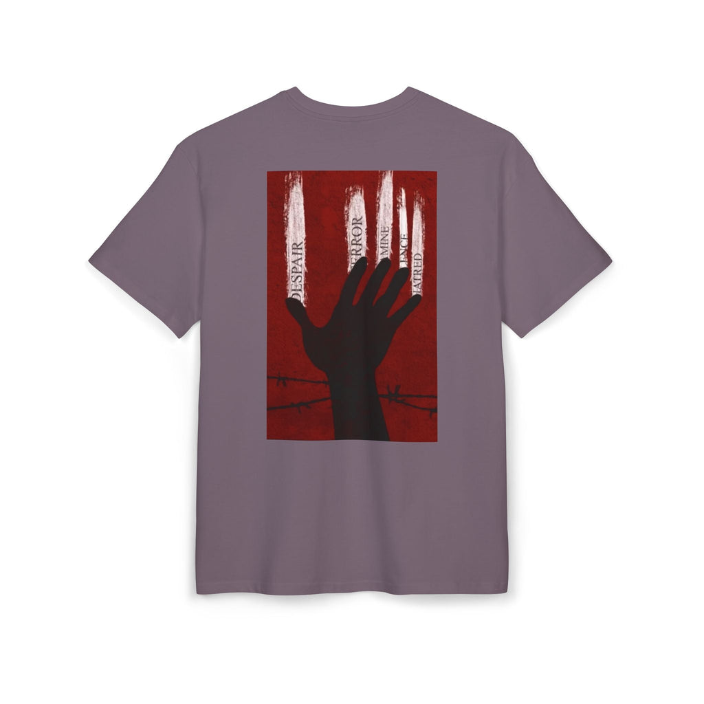 Bold Artistic Oversized Tee, Grunge Style Graphic Shirt, Unisex Urban Fashion, Statement Tee for Streetwear, Gift for Art Lovers Printify