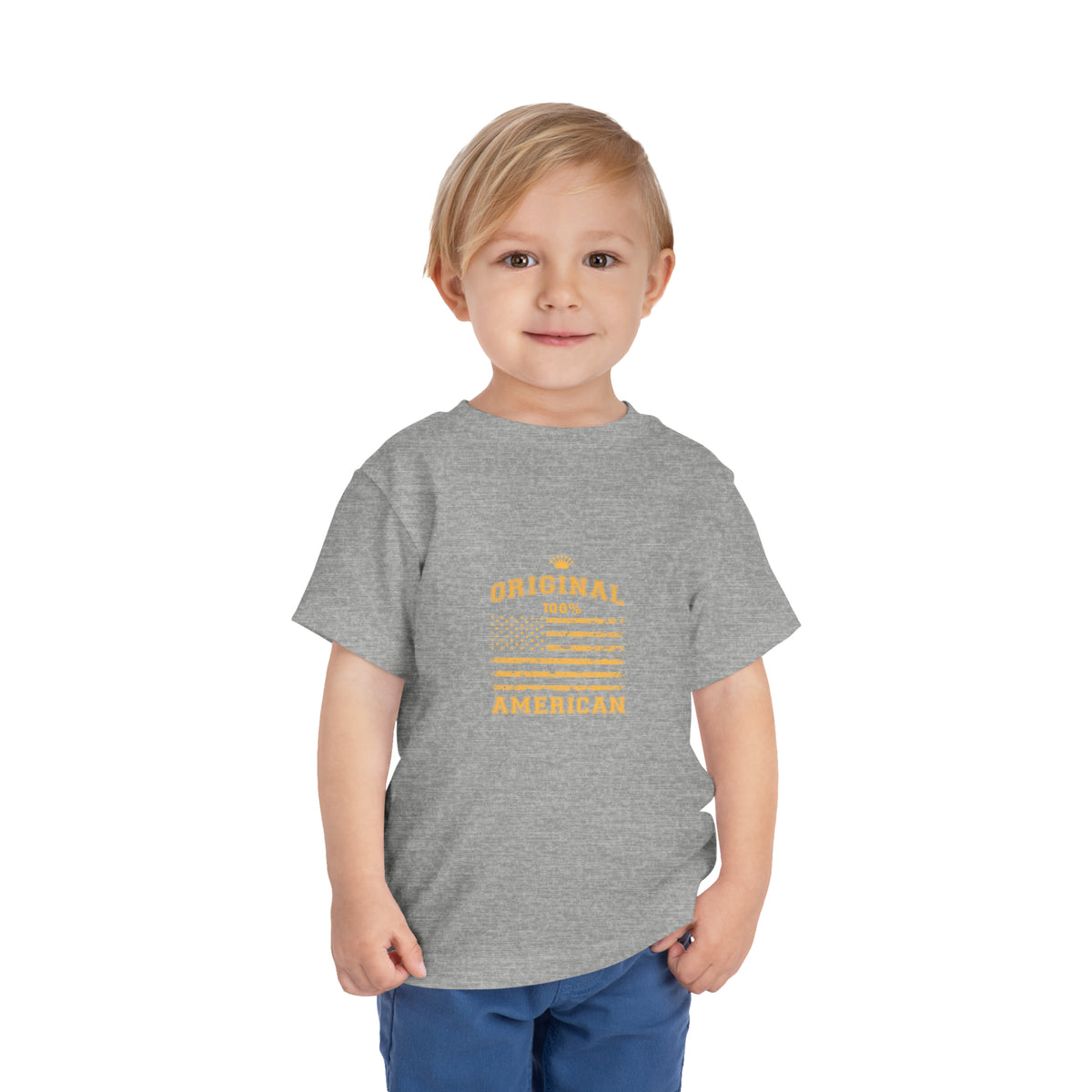 T-shirt original 100 % américain pour tout-petits 