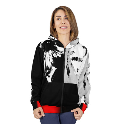 Woman Beauties Zip Hoodie