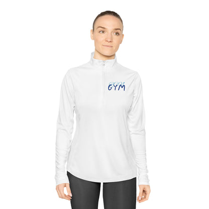 Quarter-Zip Pullover - Casual and Comfortable Women's Quarter-Zip Pullover