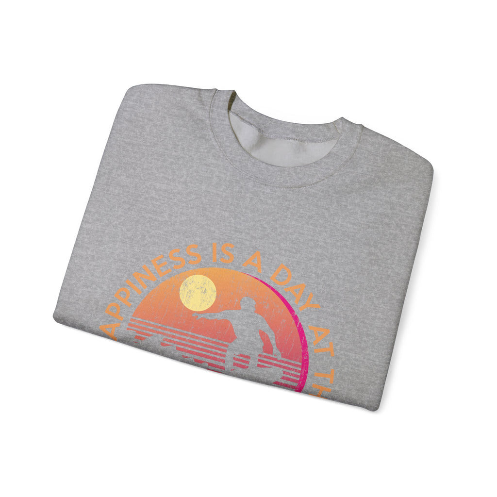 Le bonheur est une journée à la plage Sweat-shirt unisexe 