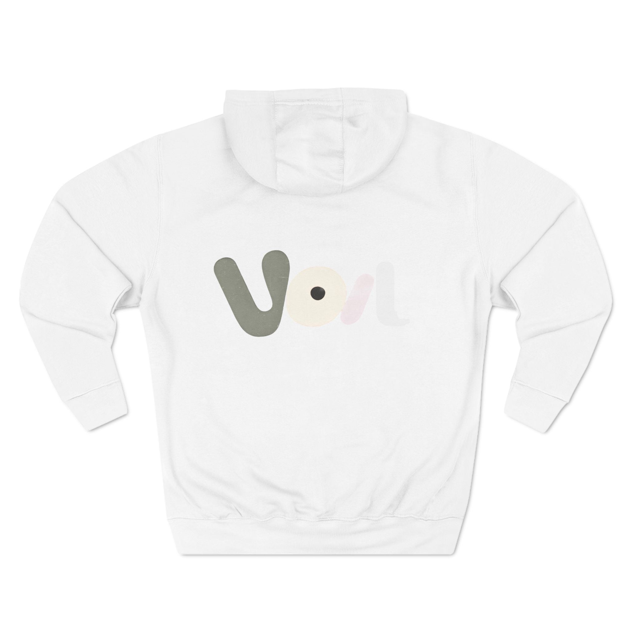 Voila Three-Panel  Hoodie