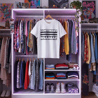 Continents T-shirt Printify