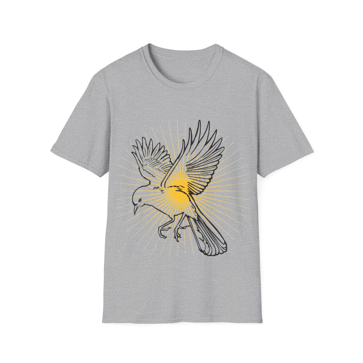 RC'nSONS Unisex Splash Eagle T-Shirt
