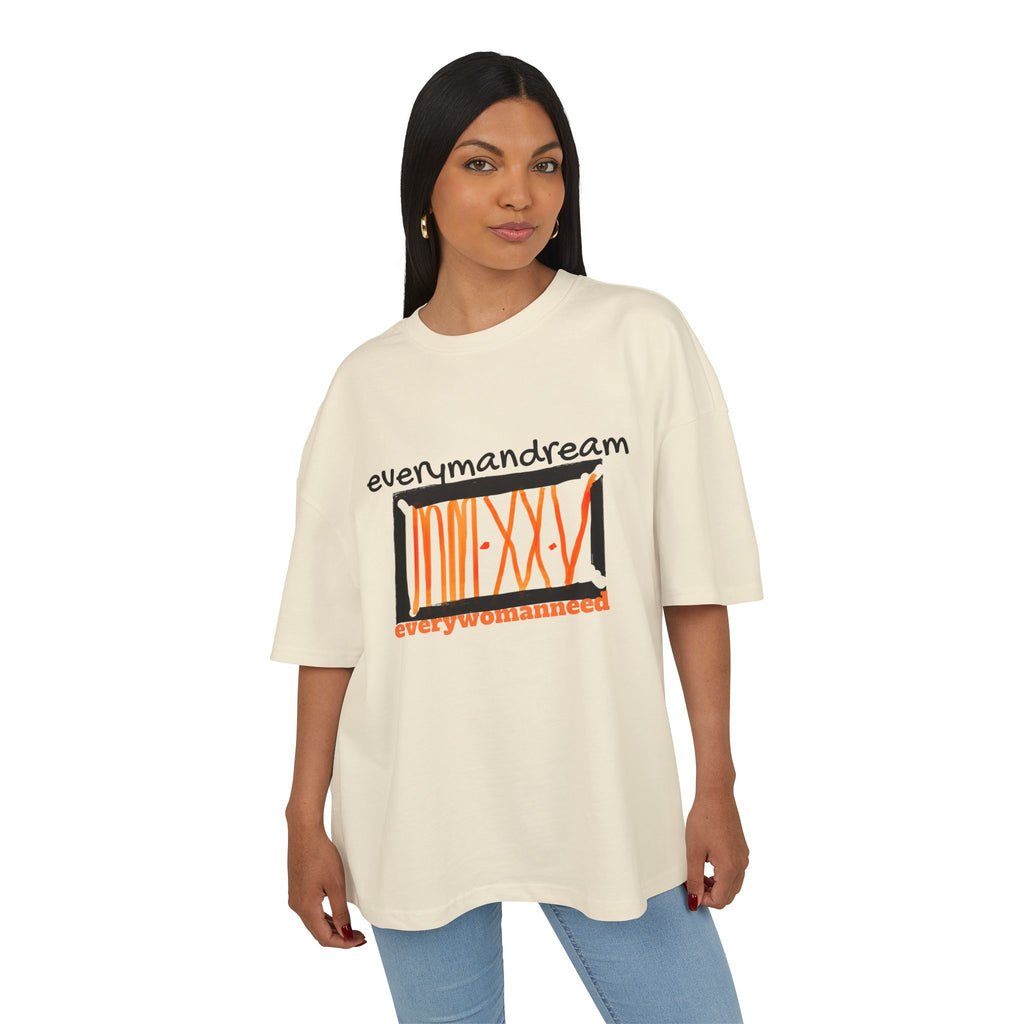 Everyman Dream Unisex Box Tee - Soft Cotton Graphic T-Shirt for Casual Style