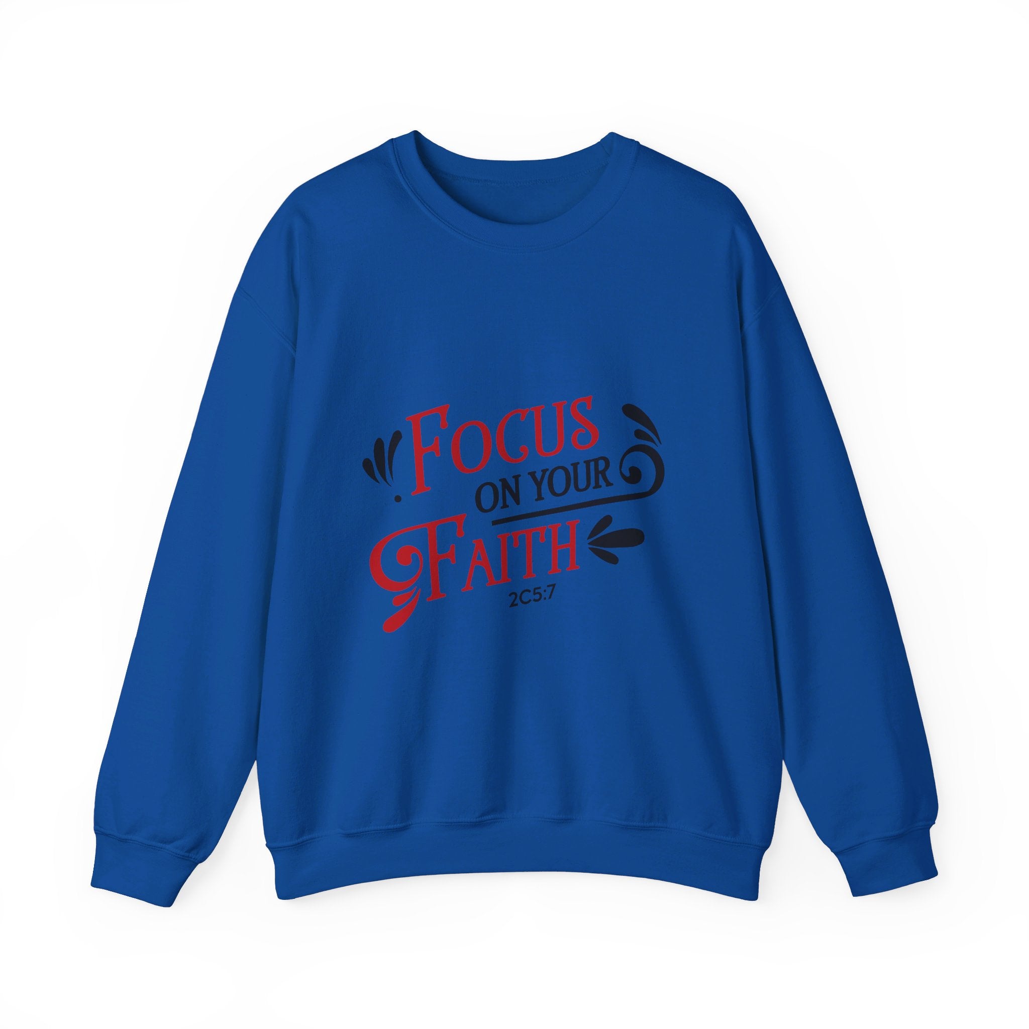 Concentrez-vous sur votre sweat-shirt unisexe foi 