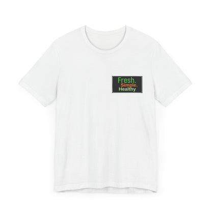 Unisex Fresh Healthy Short Sleeve Tee