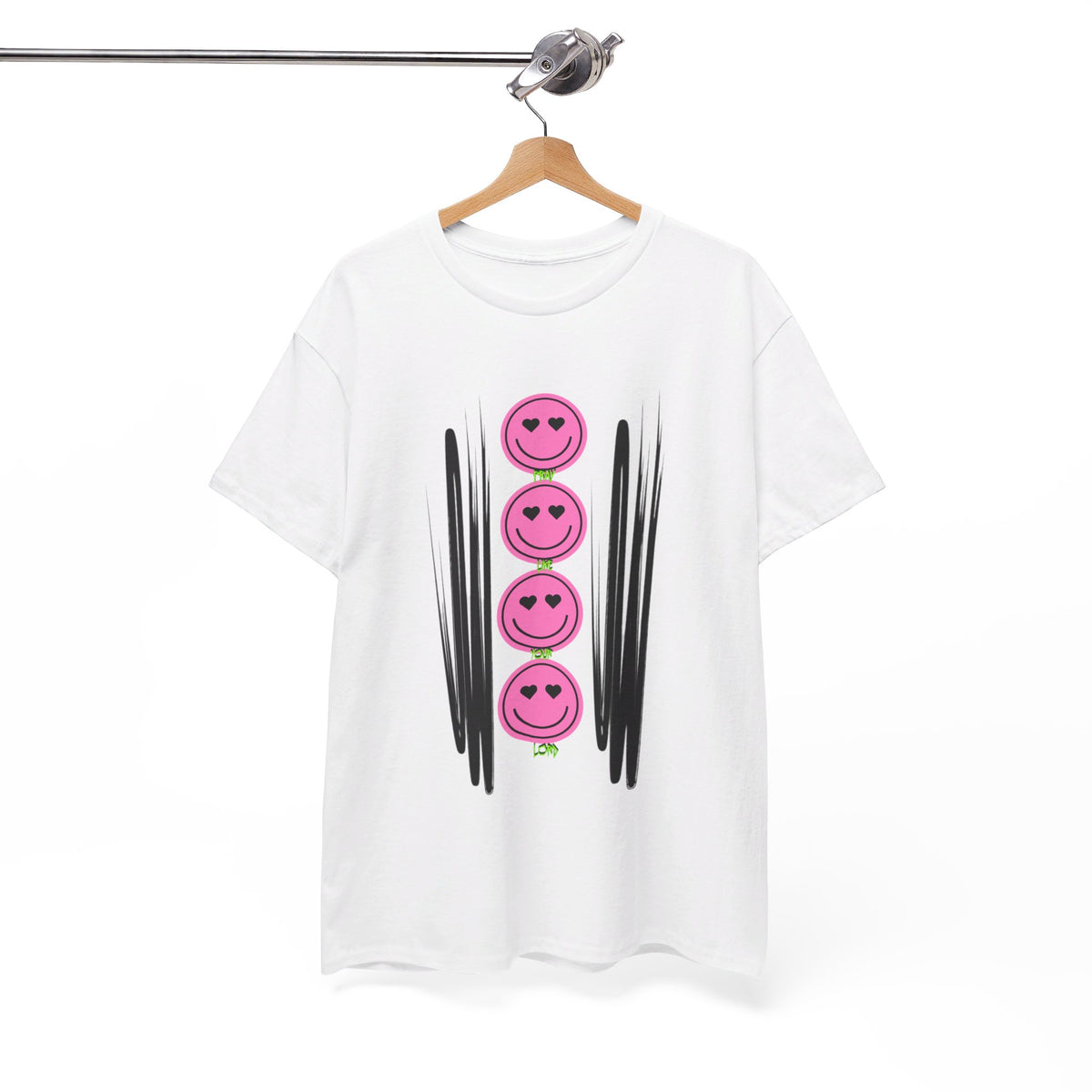 RCNSONS Unisex Heavy Cotton Smileys Tee