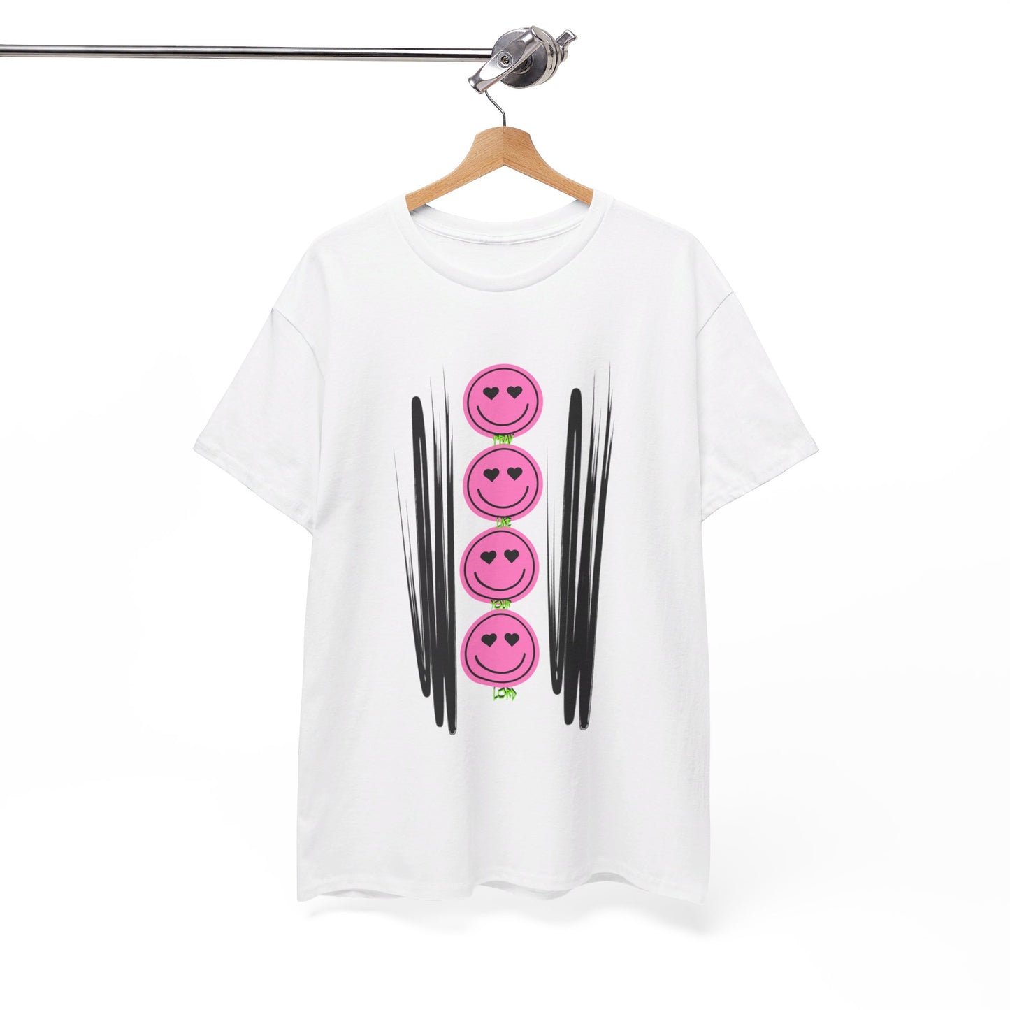 RCNSONS Unisex Heavy Cotton Smileys Tee