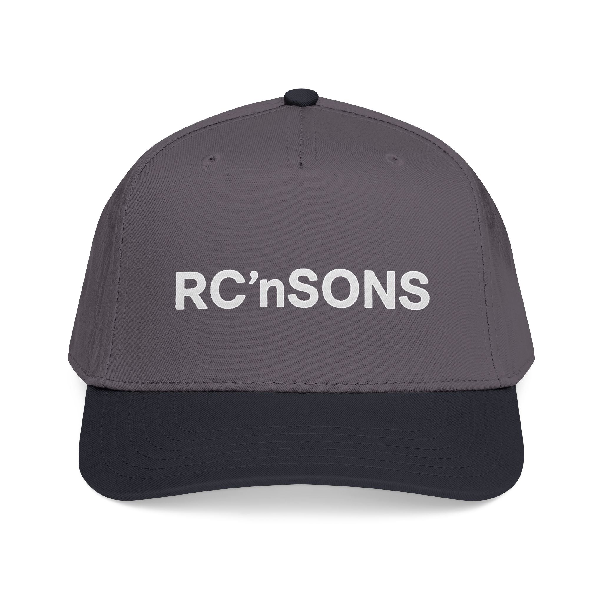 RC'nSONS Embroidered Baseball Cap - Mid Profile Two-Tone Hat