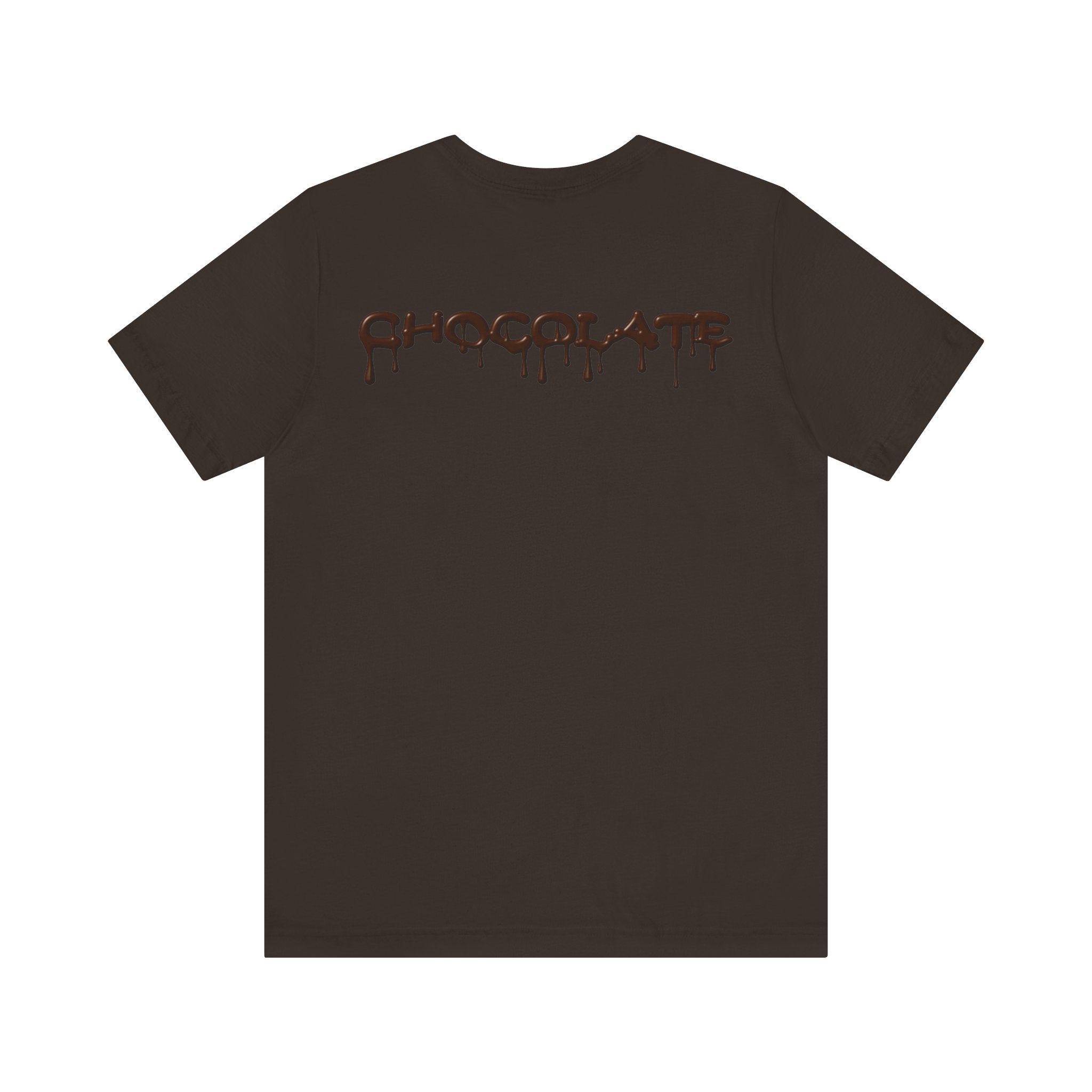 Unisex Jersey Short Sleeve Chocolate Tee