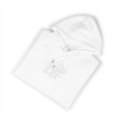 Raglan Hoodie - 'Never tell a lie' Embroidered Design Printify