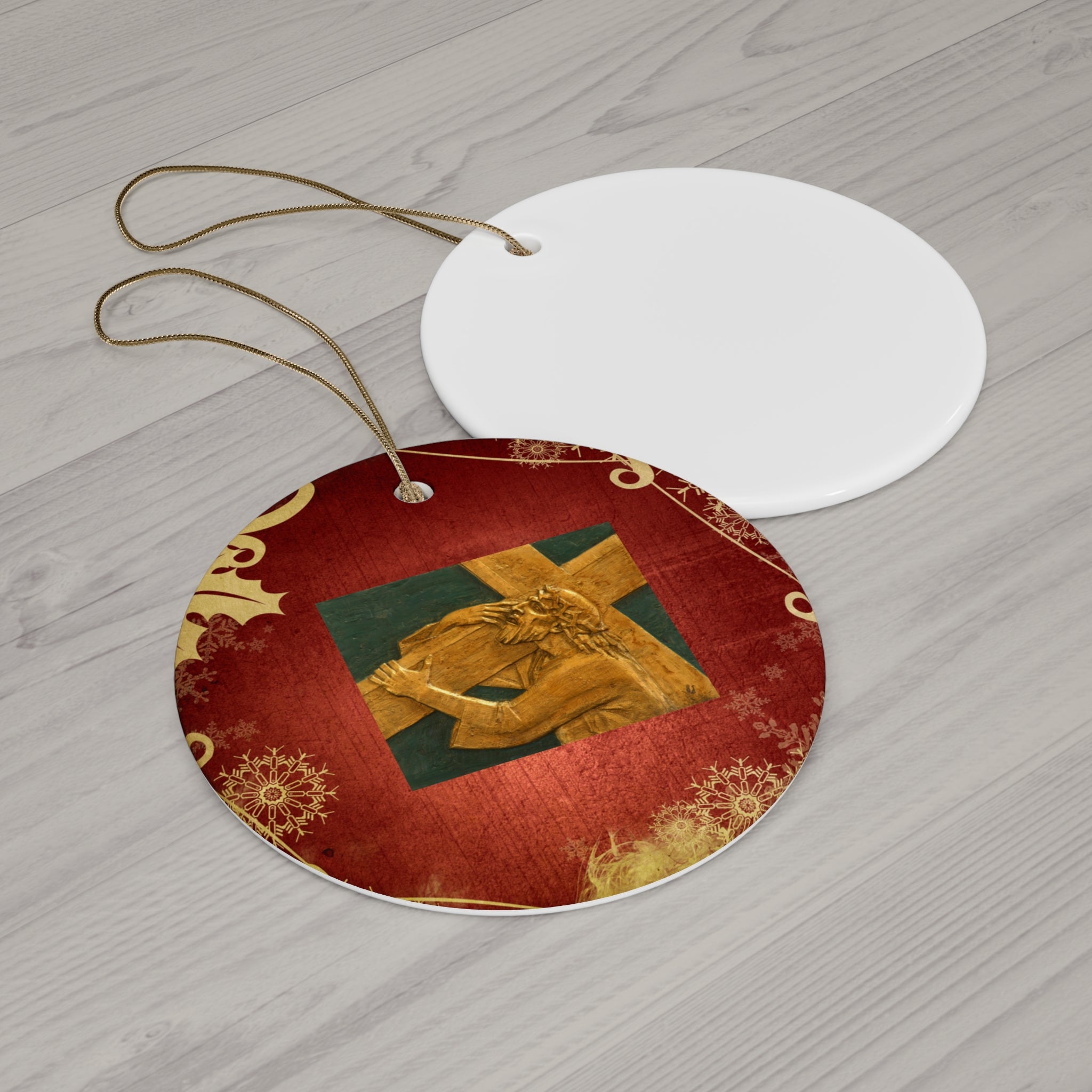 Ceramic Ornament - Happy Birthday Lord Printify