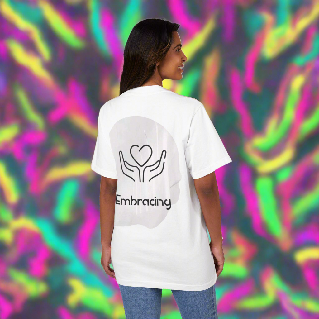 Drop-Shoulder T-Shirt Embracing Design