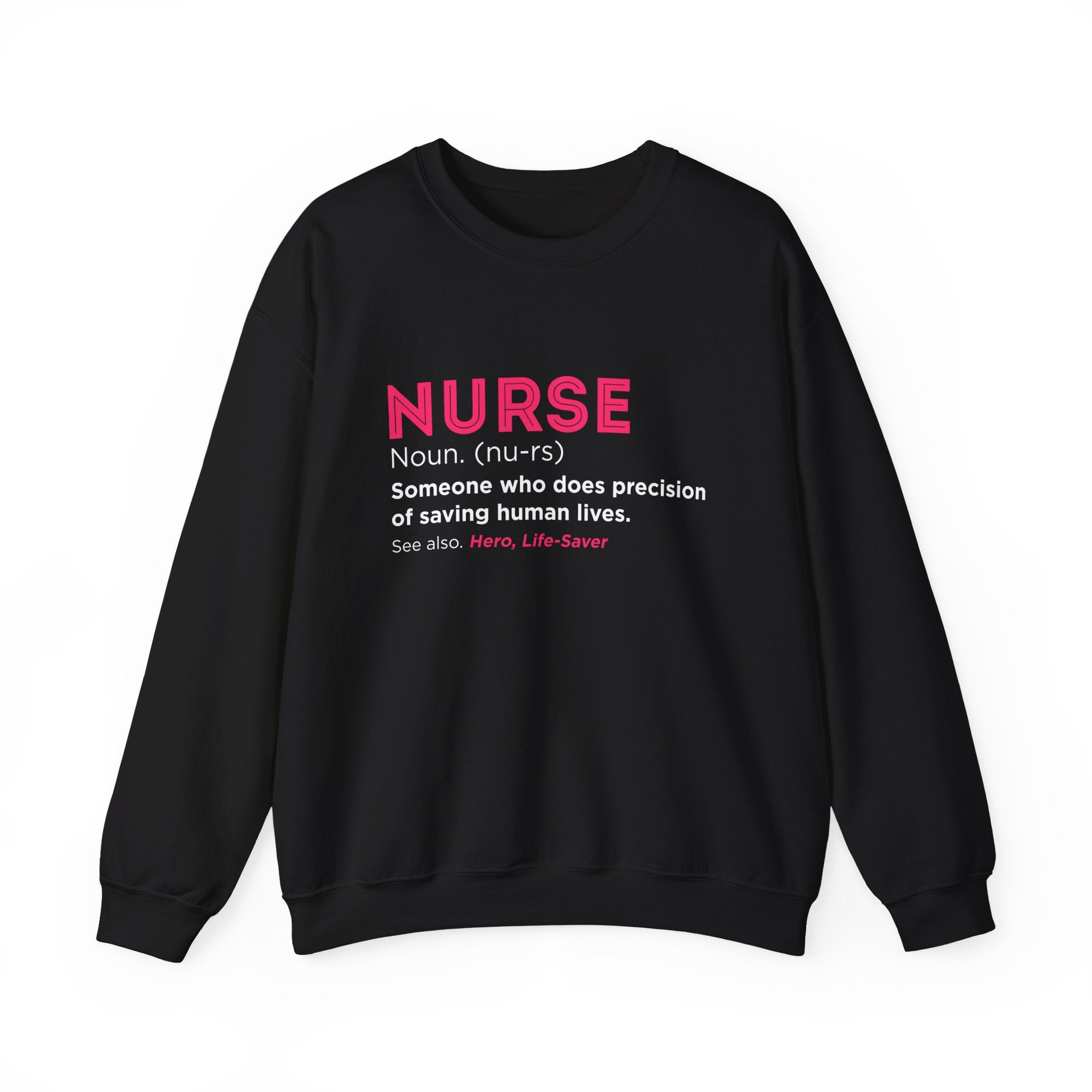 Sweat-shirt unisexe infirmière 