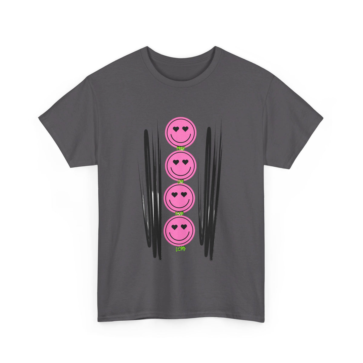 RCNSONS Unisex Heavy Cotton Smileys Tee