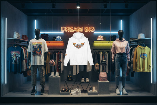 RCnSONS Wings Hoodie — Vintage Motorcycle Pullover