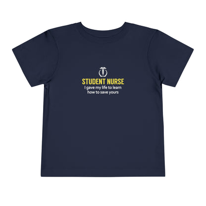 Tee-shirt pour tout-petits étudiant infirmière 