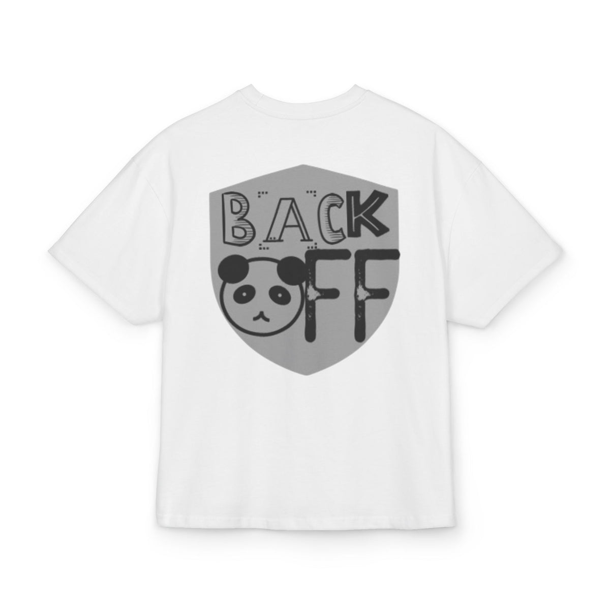 T-Shirt Back off Unisex Ultra Heavy Cotton Box Tee
