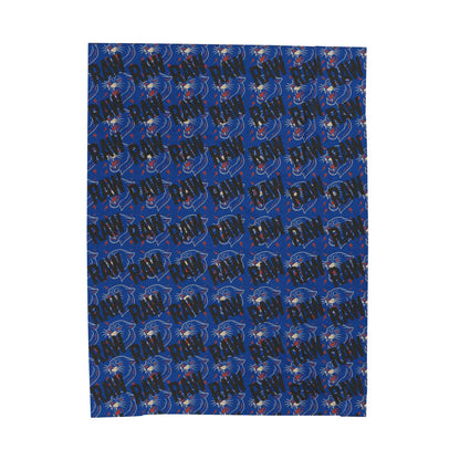 Cosmic Fun Velveteen Plush Blanket | Cozy Soft Throw for Kids | Starry Night Design | Perfect Gift for Birthdays, Holidays, and More Printify