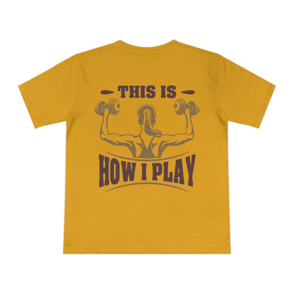 Rcnsons Unisex Classic Jersey 'Play' T-shirt