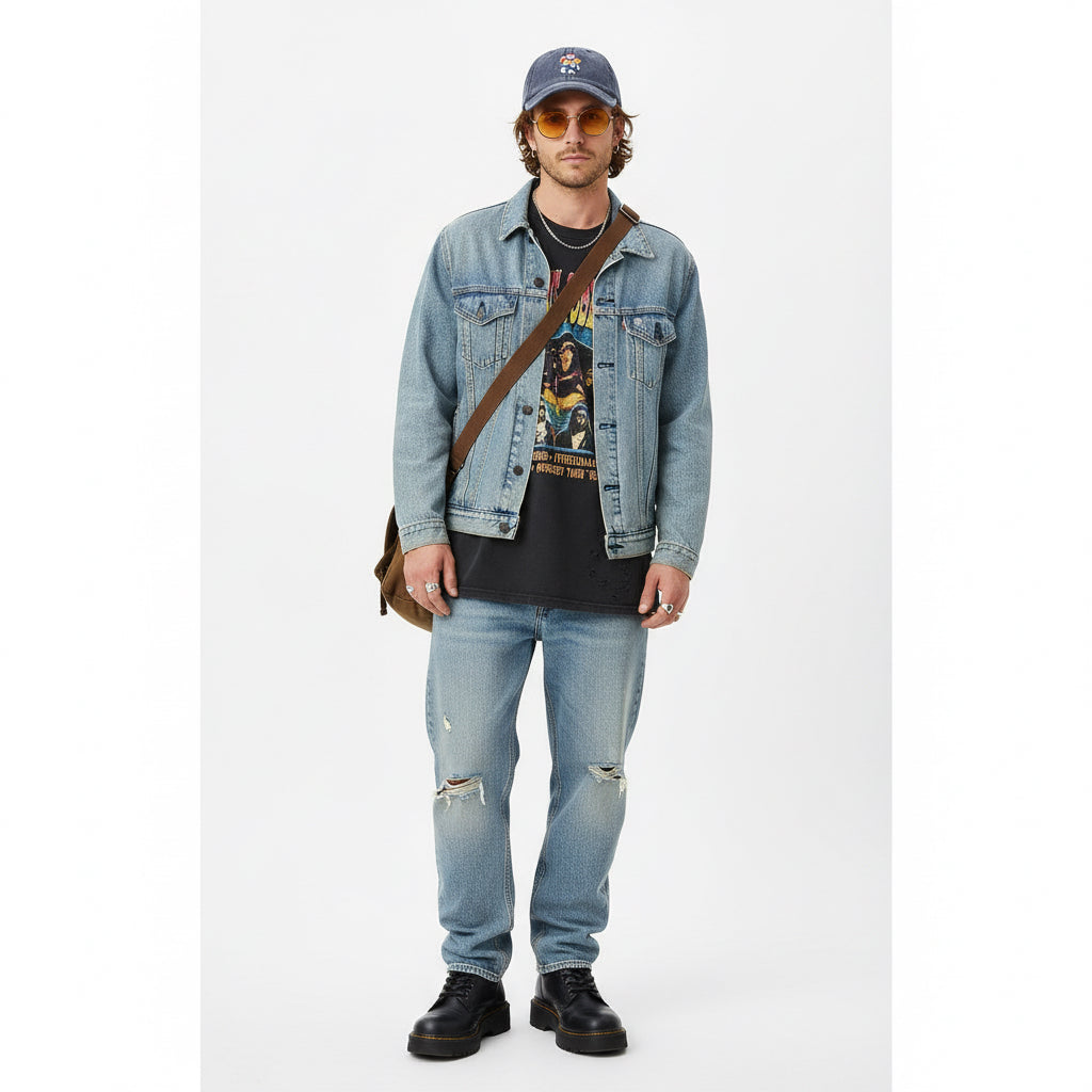 Vintage Embroidered Cap - Retro Style Hat, Gift for Him/Her, Summer Outing Essential, Casual Fashion Accessory, Unique Birthday Gift Printify