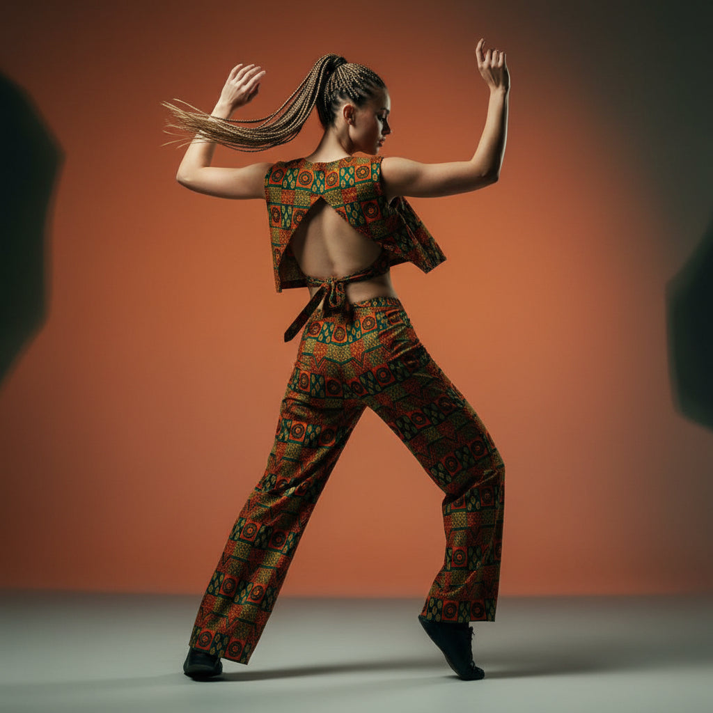 African Print Women's Pajama Pants — AOP Comfortable Sleepwear