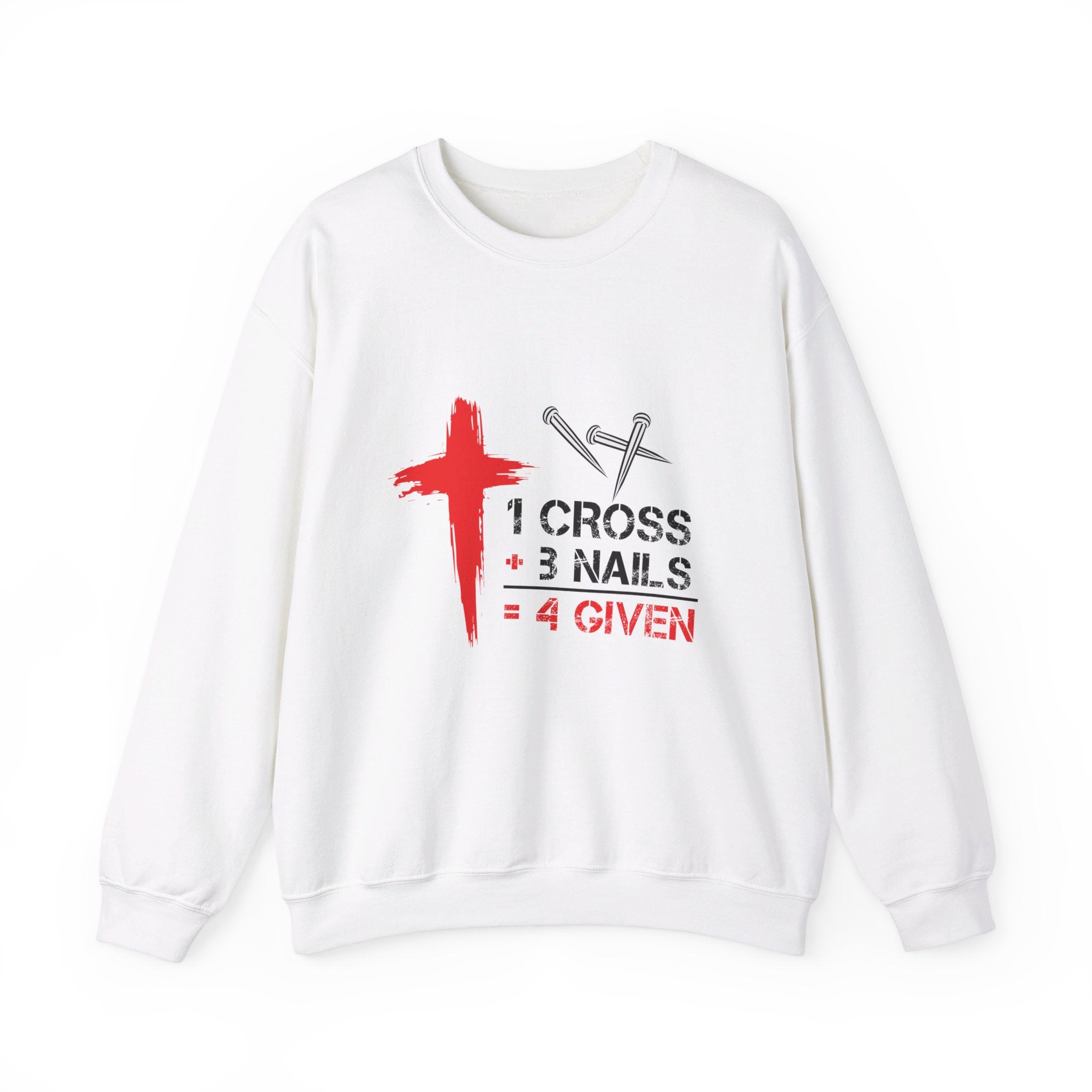 1 Croix 3 Ongles 4 Étant donné Sweat-shirt unisexe 
