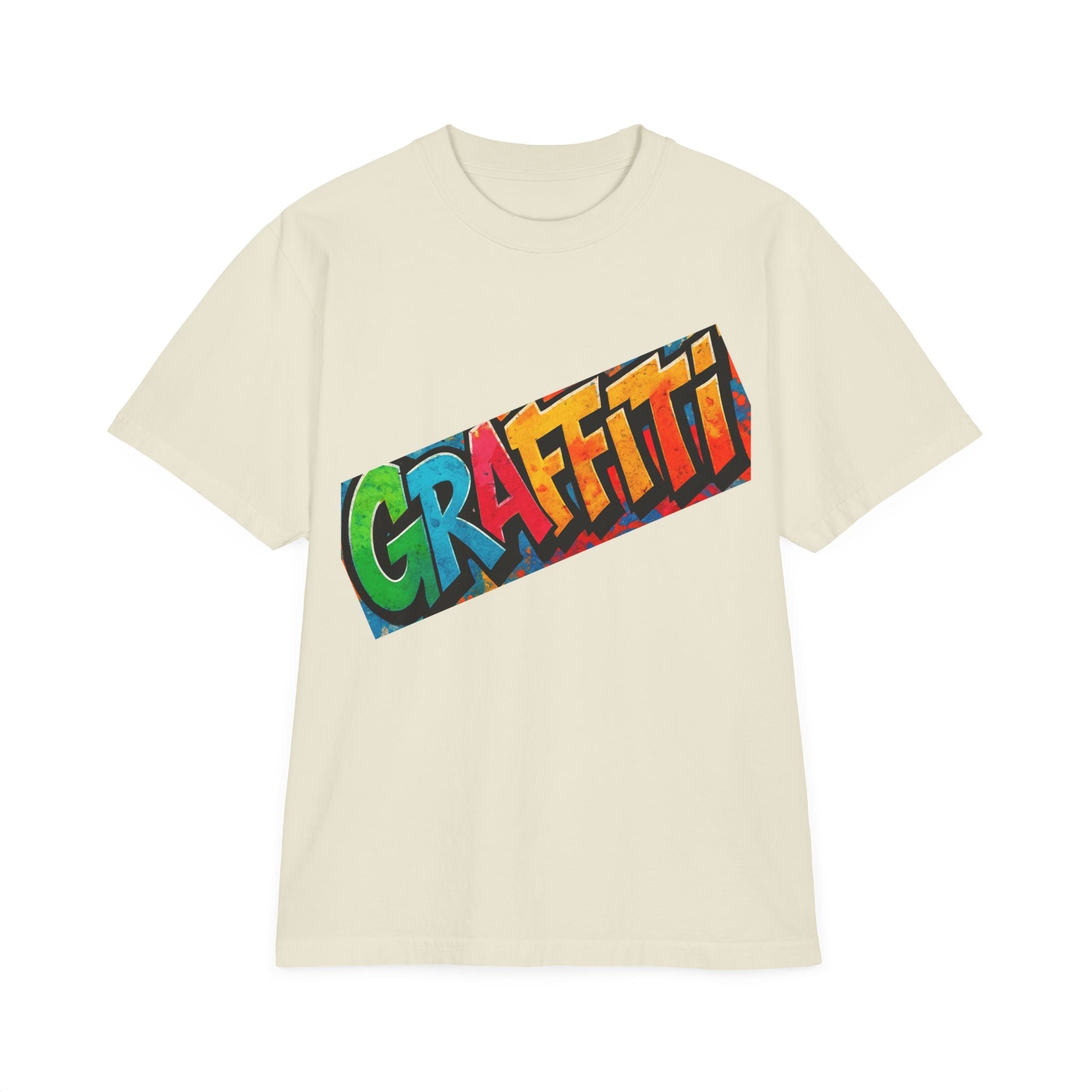 Graffiti Vibe Unisex T-Shirt, Urban Style Tee, Fashion Statement Shirt, Street Wear, Summer Casual Tee, Skateboard Apparel Printify