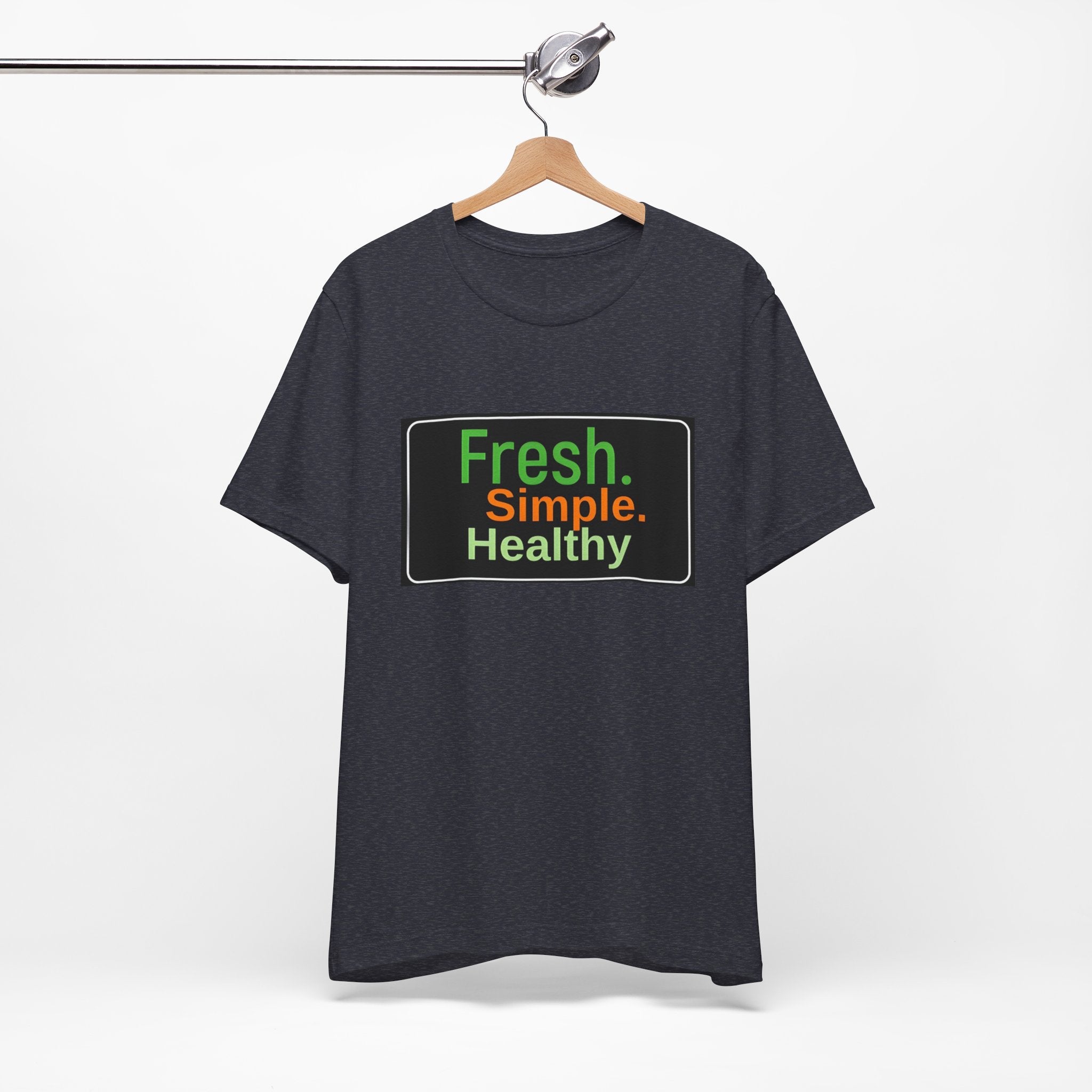 Unisex Fresh Simple Short Sleeve Tee