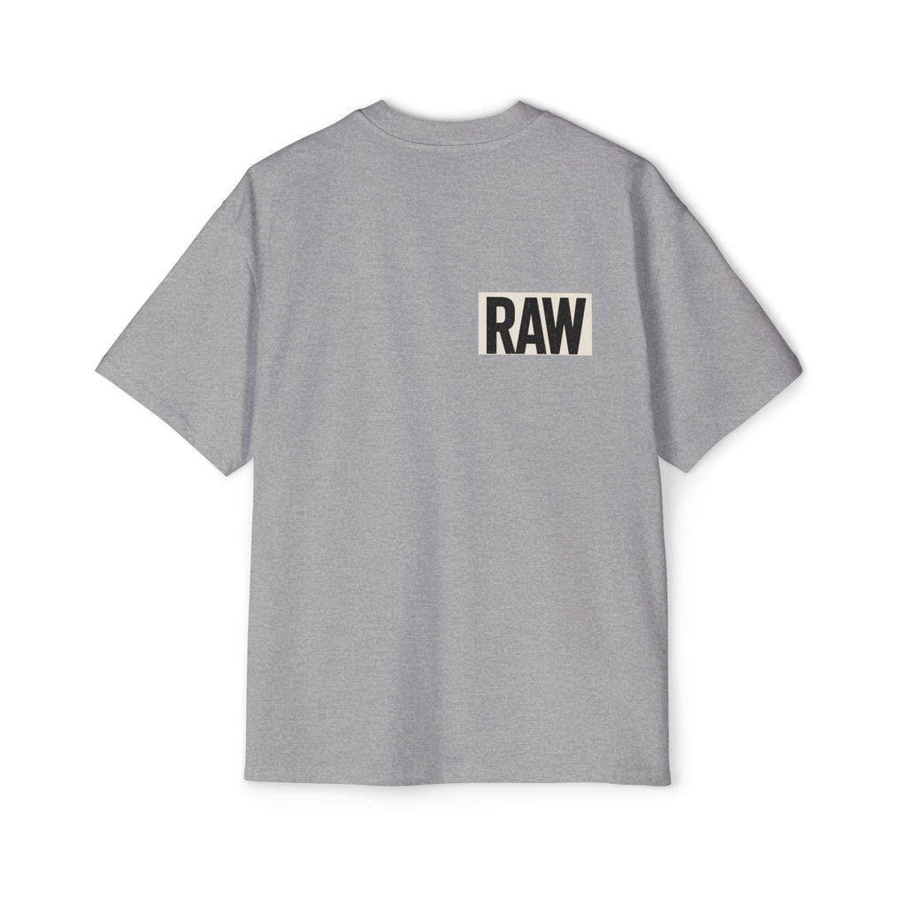 Men's Heavy Oversized Tee - Casual Streetwear, Summer Essential, Graphic T-Shirt, Gift for Him, Trending Fashion Printify