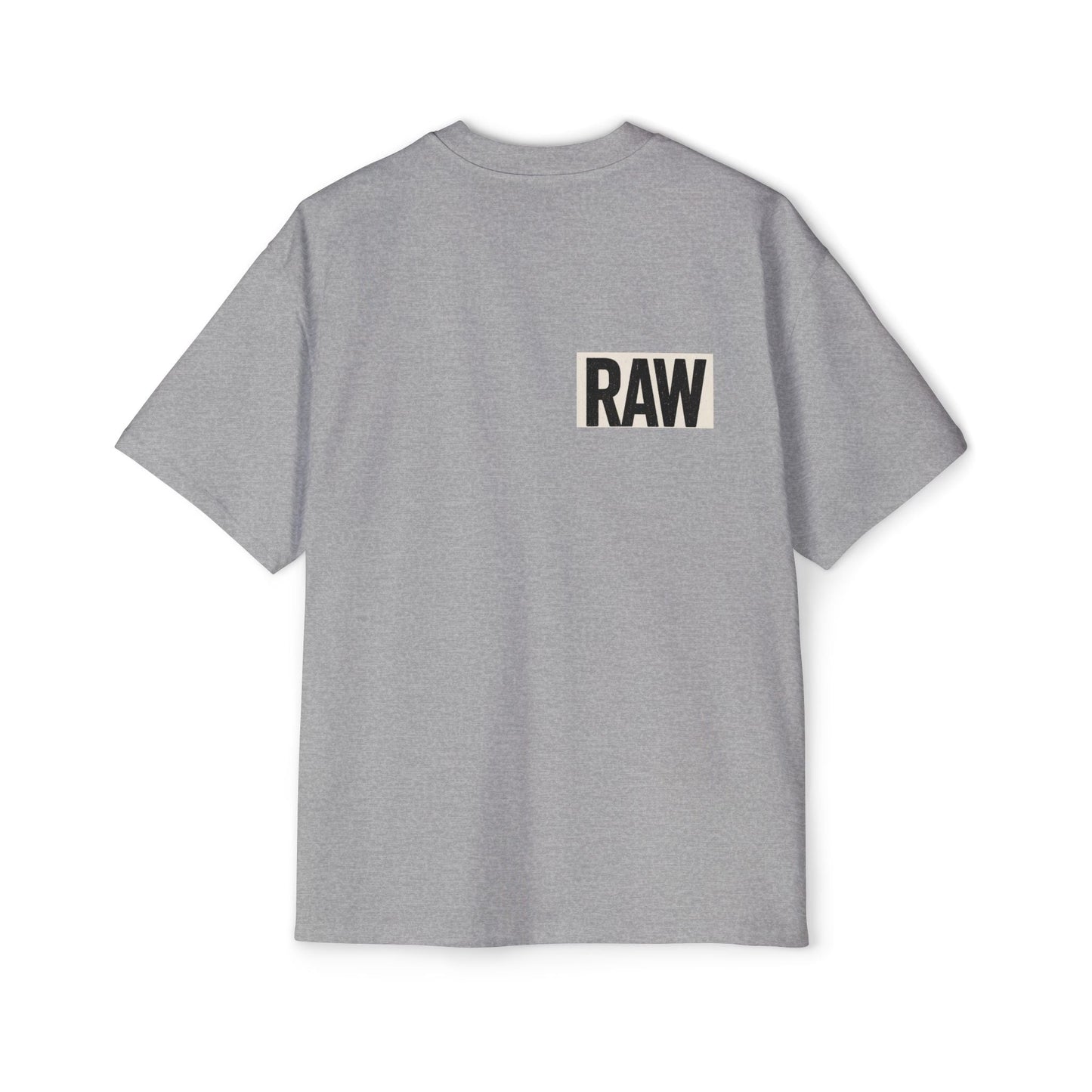 Men's Heavy Oversized Tee - Casual Streetwear, Summer Essential, Graphic T-Shirt, Gift for Him, Trending Fashion Printify