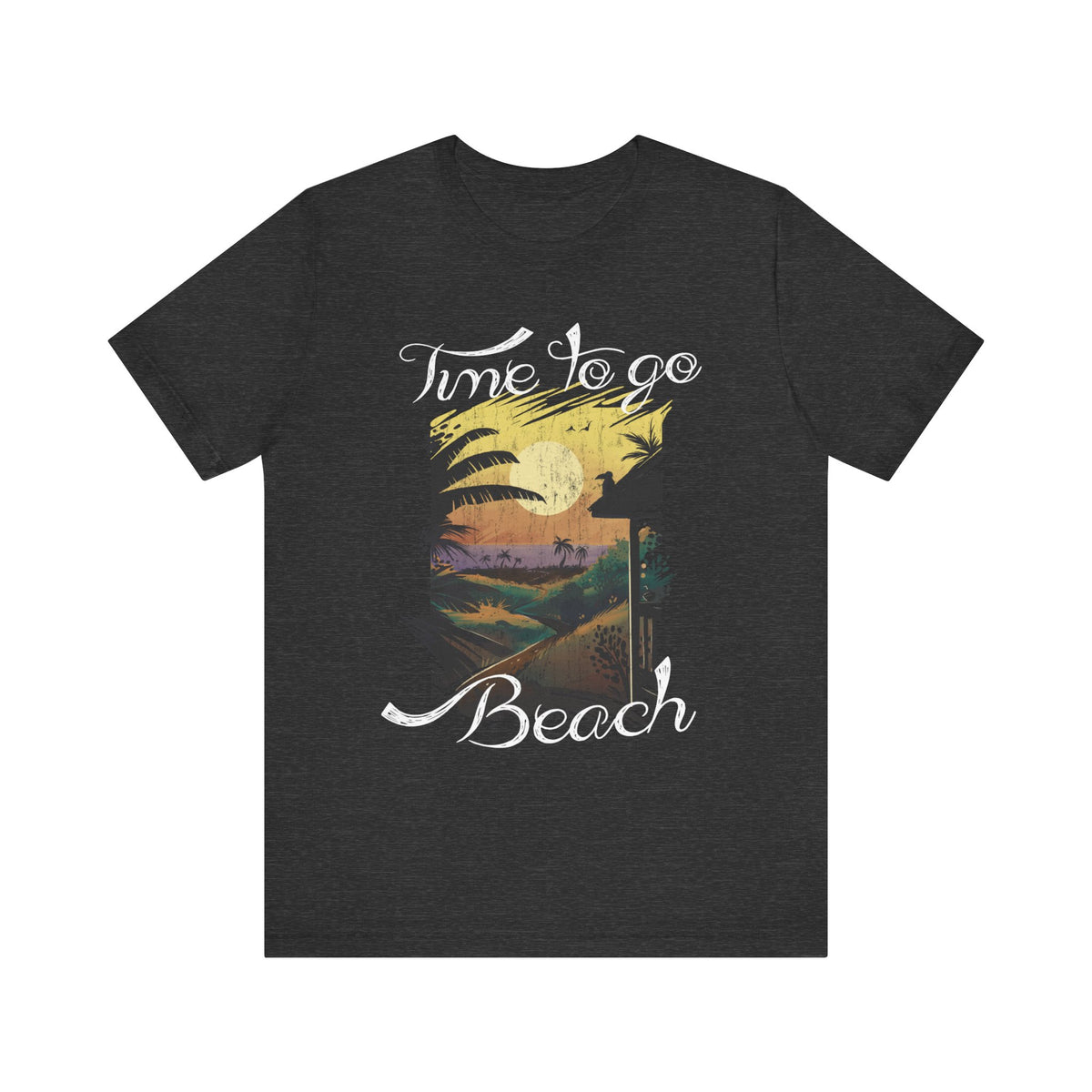 Il est temps d’aller à la plage Tee-shirt unisexe 