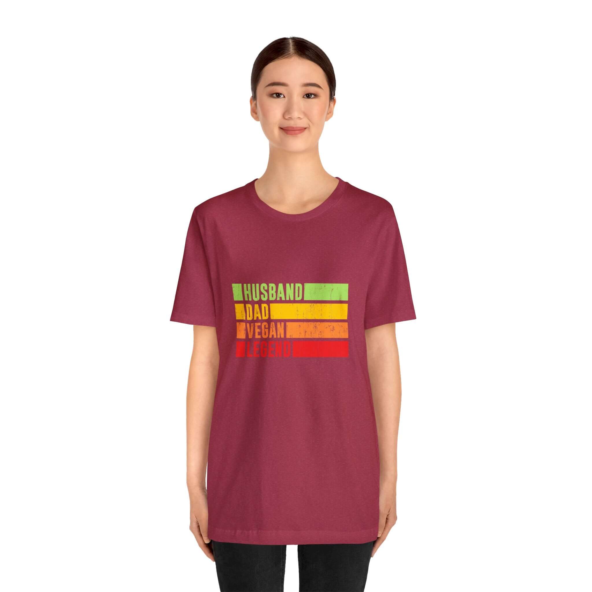 Husband Dad Vegan Legend Unisex Tee - RC’nSONS