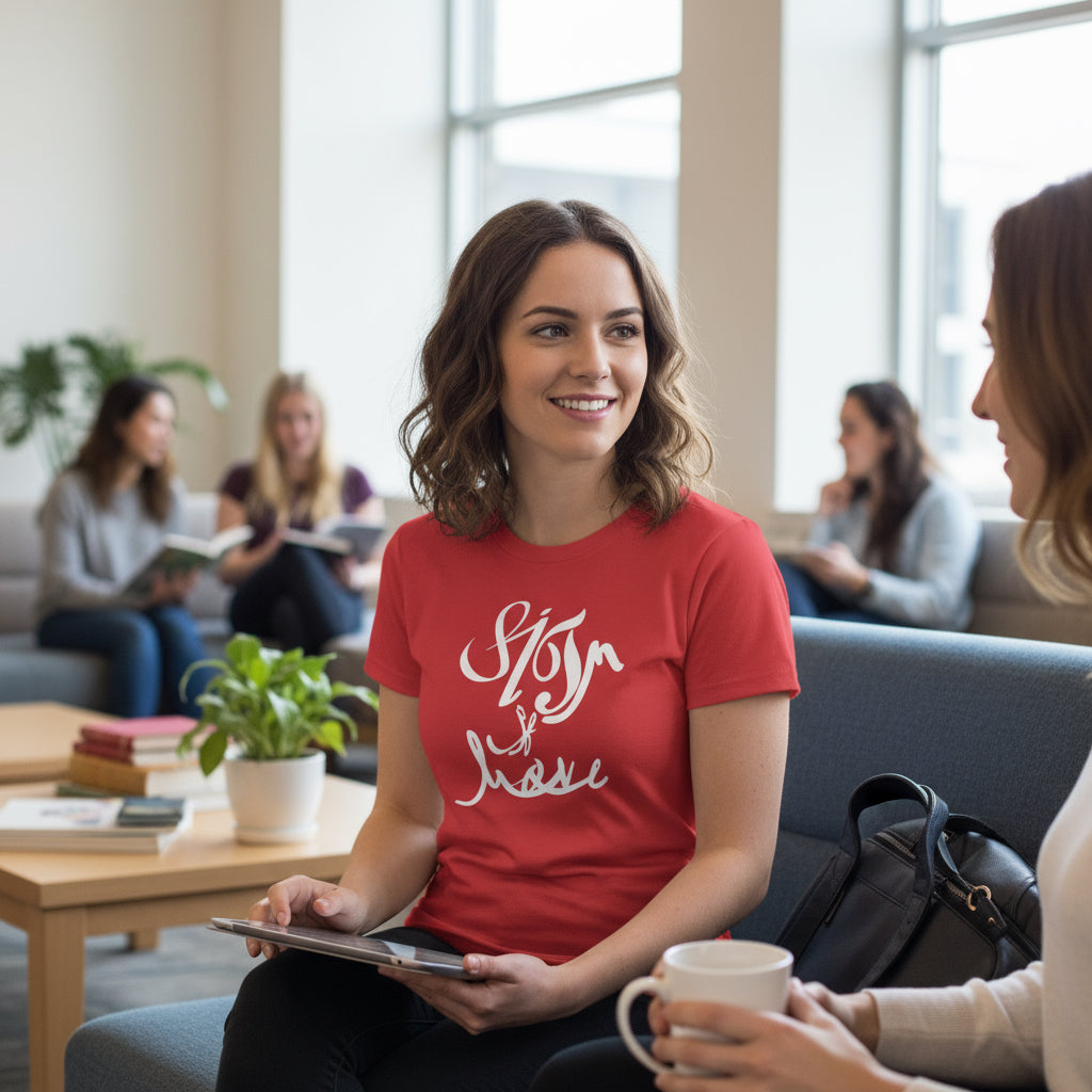 Women's Tee - Sign of Love Printify