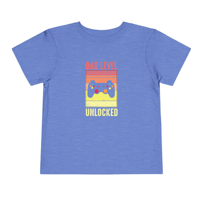 Dad Level Unlocked Toddler Tee