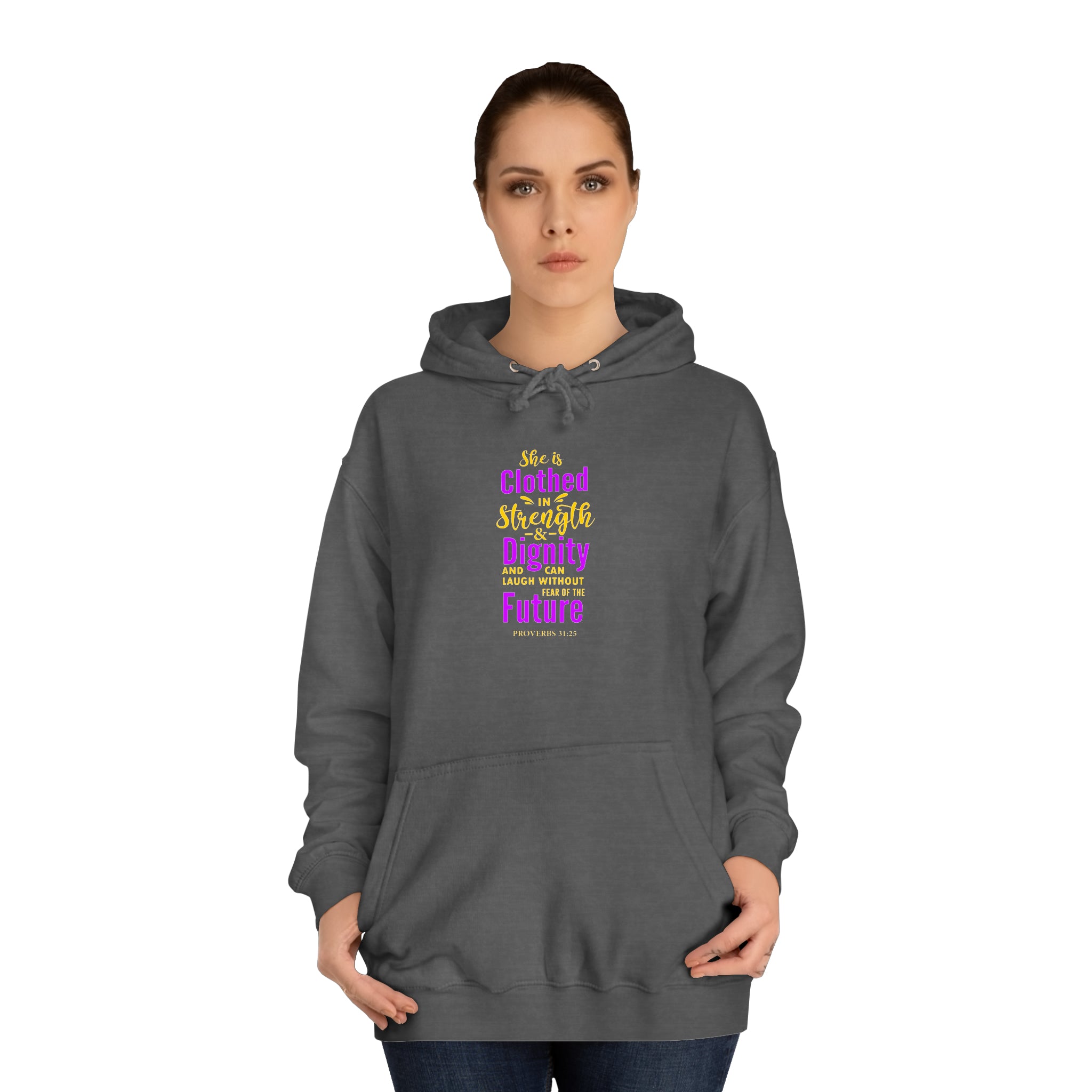 She Is Clothed In Strength Unisex Hoodie