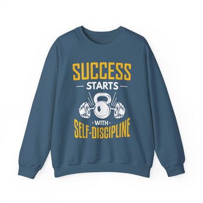 Success Starts With Self-Discipline Unisex Sweatshirt