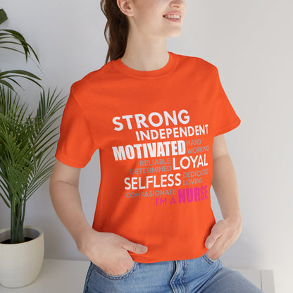 Strong Independent Motivated Loyal Selfless Unisex Tee