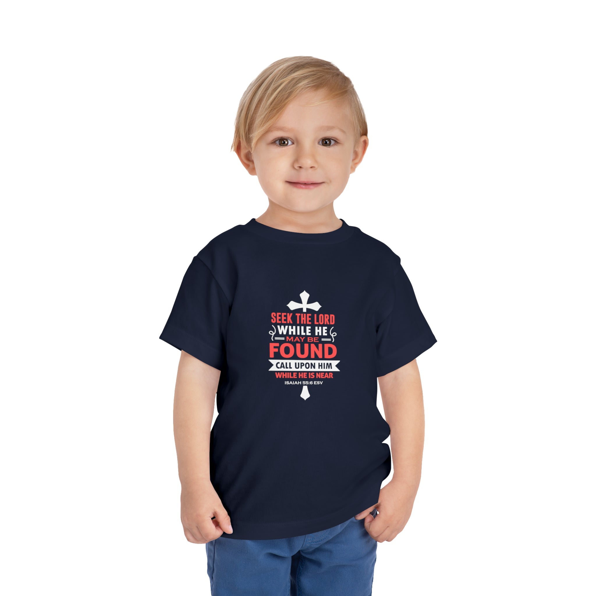 Tee-shirt pour tout-petits Cherchez le Seigneur 