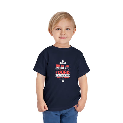 Tee-shirt pour tout-petits Cherchez le Seigneur 