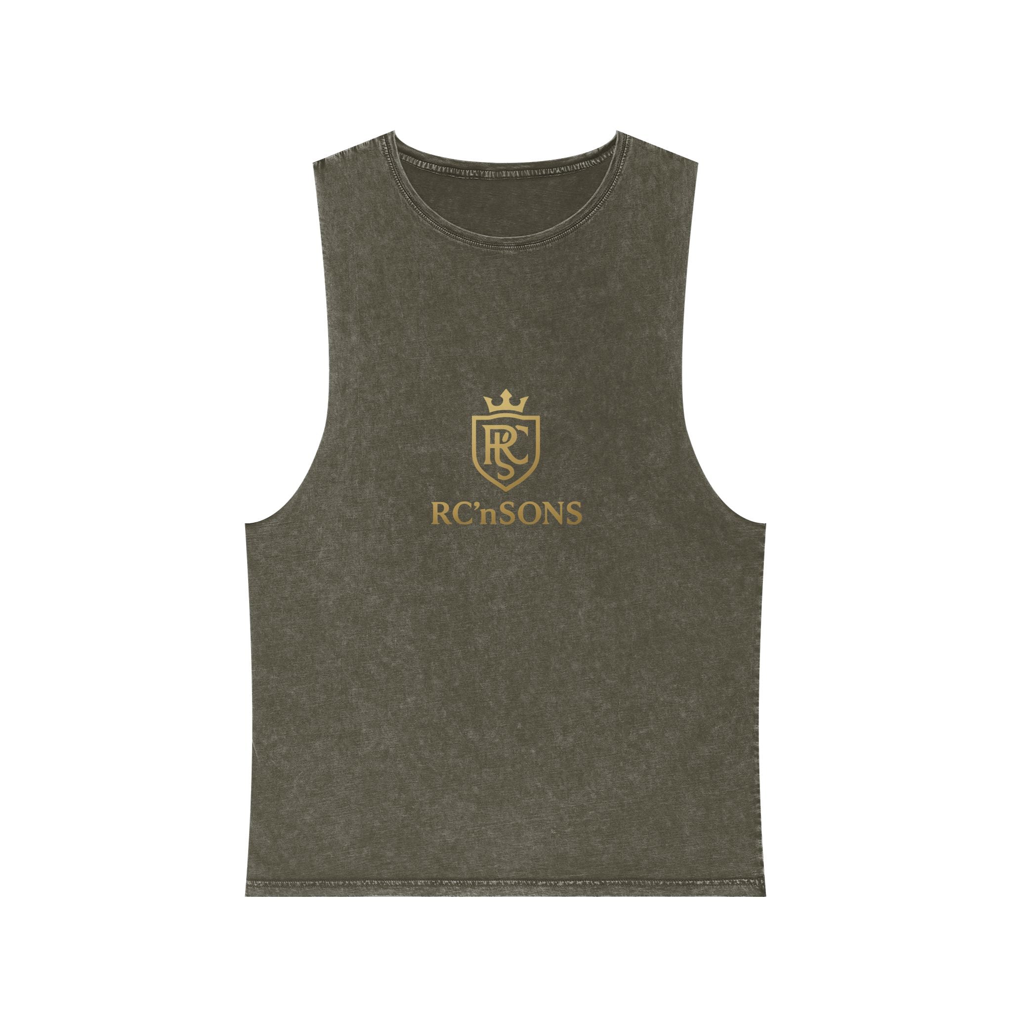 Stonewash Tank Top for Casual Comfort | Unisex Summer Apparel, Streetwear, Workout Gear, Festival Outfit, Gift Idea Printify