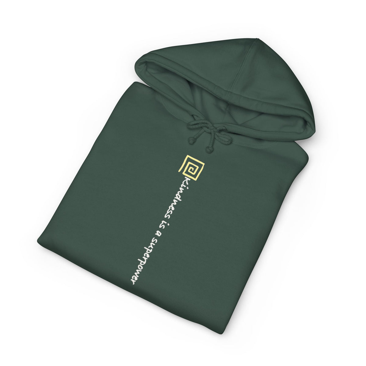 Kindness Heavyweight Hoodie - Super Power Design Printify