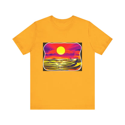 RCNSONS Unisex Short Sleeve Sunset Tee