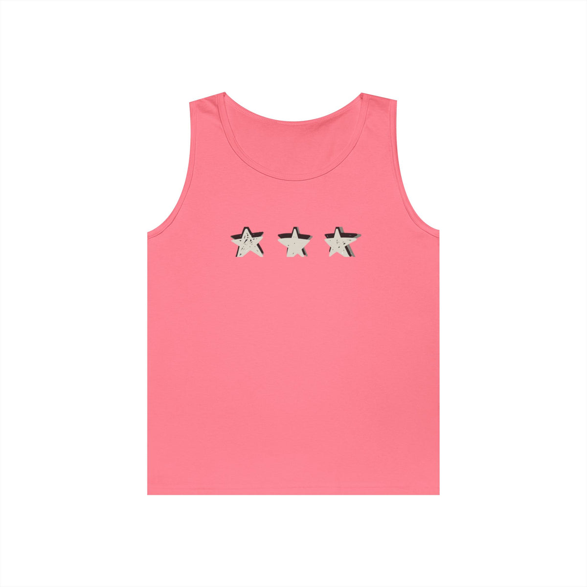 3 Star Heavy Cotton Tank Top