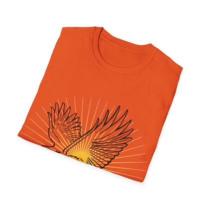 RC'nSONS Unisex Splash Eagle T-Shirt