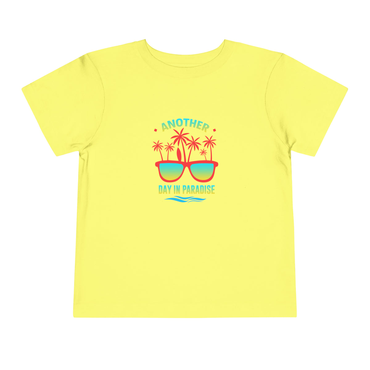 T-shirt pour tout-petits Un autre jour au paradis 