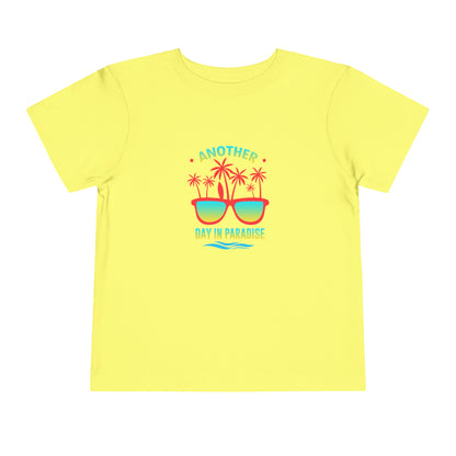 T-shirt pour tout-petits Un autre jour au paradis 